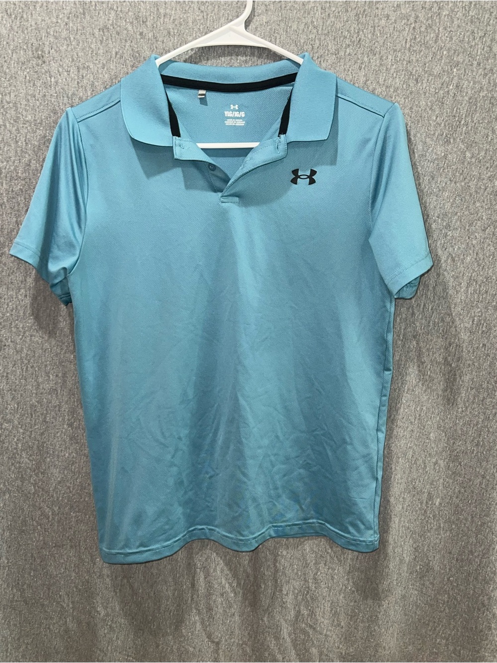 Under Armour Men's Light Aqua Performance Polo